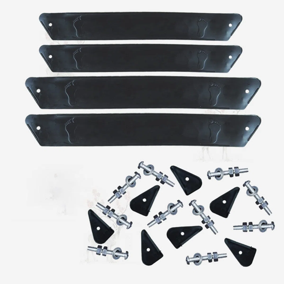 predolo Reposapiés de Cochecito, Estribo de Extensión de Cochecito Ajustable, Reposapiés de Cochecito, Accesorios de Cochecito de Apoyo para Los Pies para Coc, Los 40CM