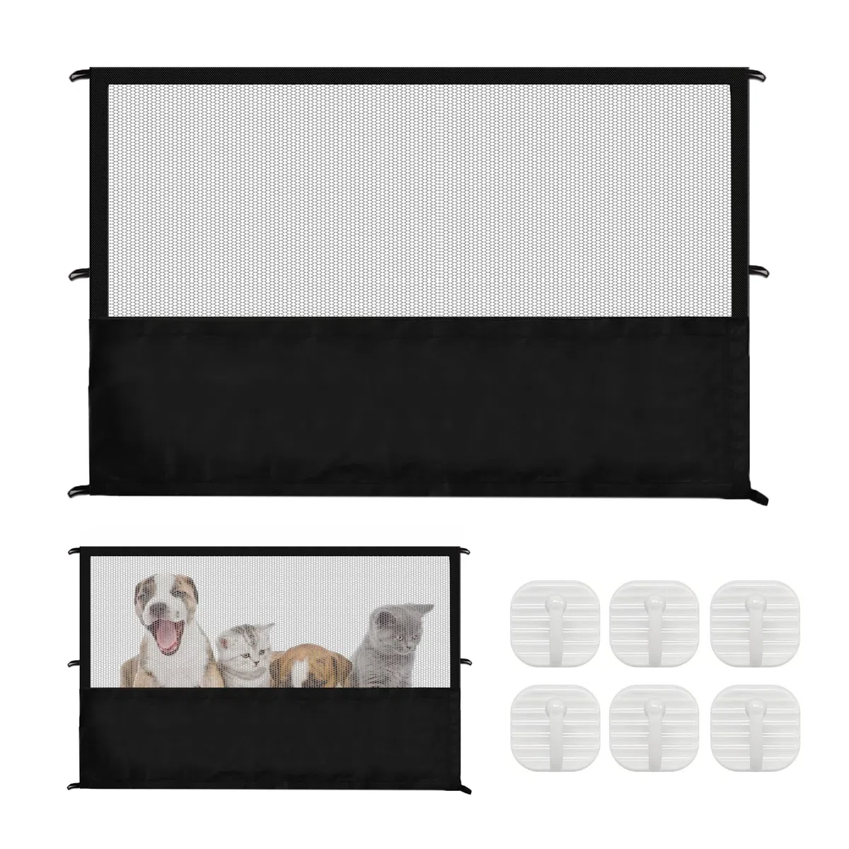bebe niños escalera valla extensible protector vallas gatos interior mascotas retráctil barandilla malla perro protección rejilla baby baranda barreira bebé caes cerca gate gato infantil infantiles pr