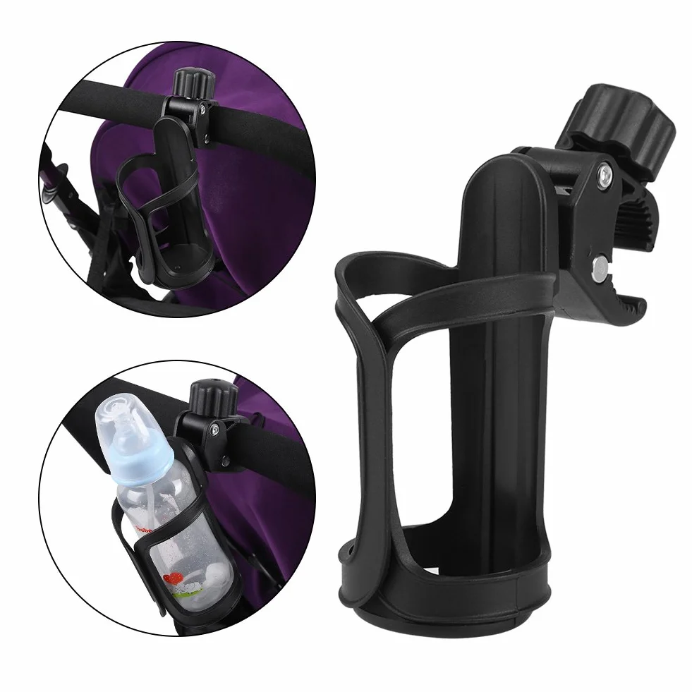 Fdit Porta Botellas Silla Ruedas Portabidon De Agua Para Bebé Carritos Aluminio Portabotellas Universales Para Portabebidas Silla De Ruedas Portavasos Universal Con 360 Grados Rotación