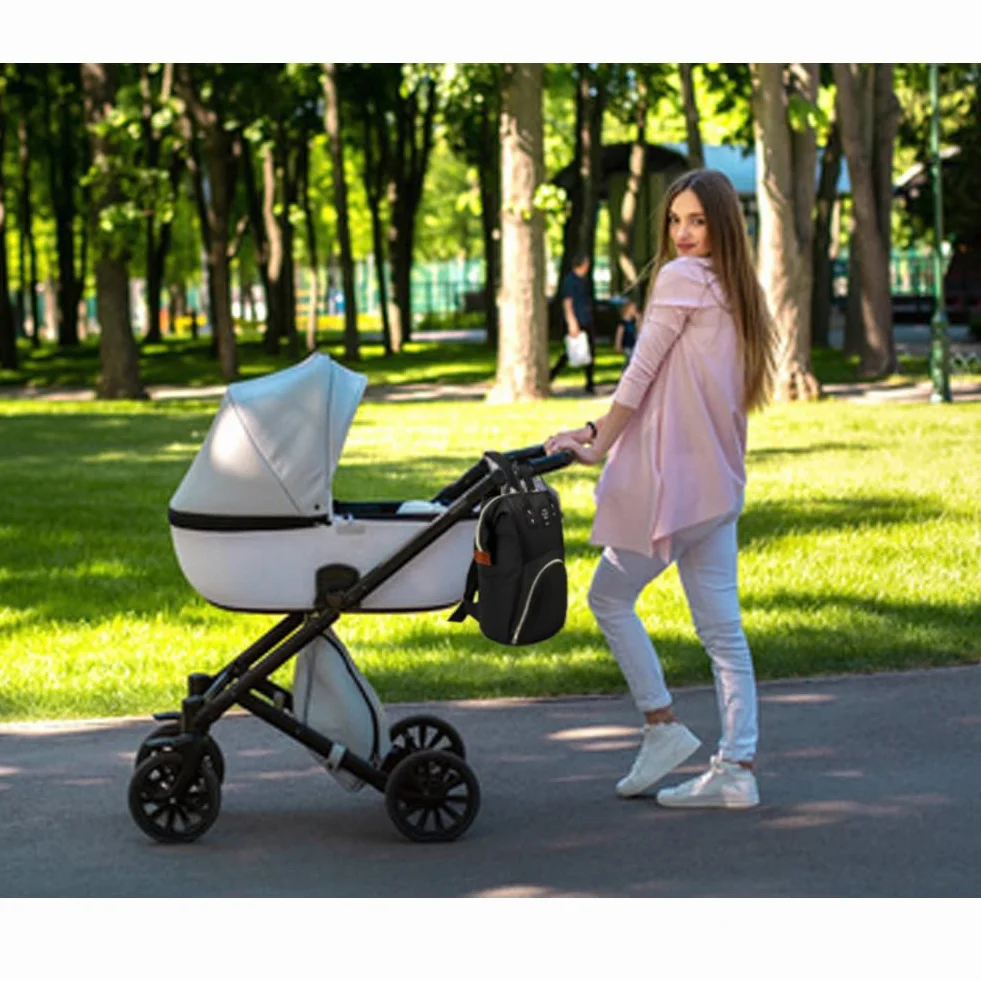 Mochila Bebe Maternidad, Cochecito para Pañalera y Bolsa Pañales, Porta Bolso de Mum Paseo Silla Walking, Carro Mochilas Bebes Pañaleras