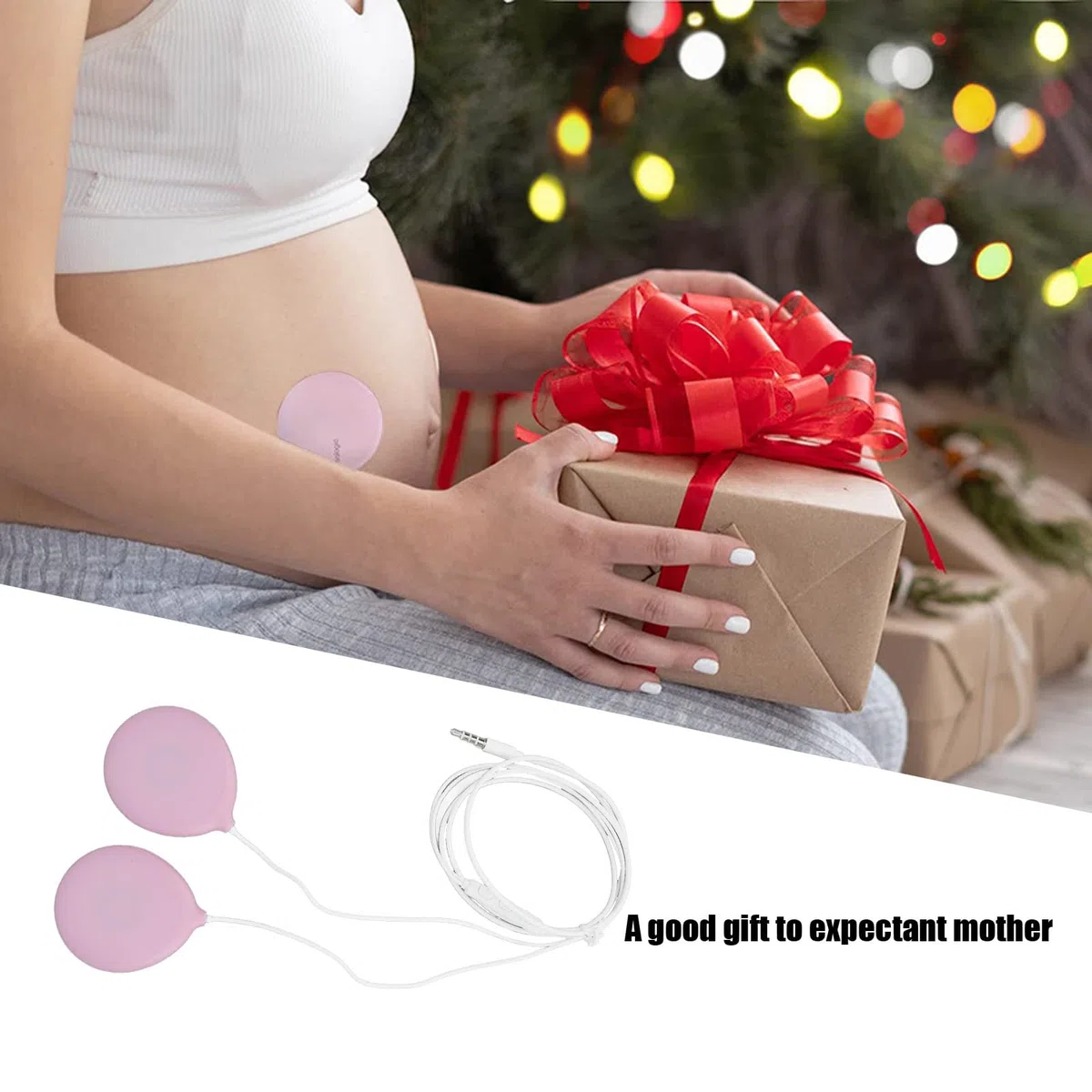 Baby Belly Headphones, Auriculares Música Auriculares Belly Baby Embarazo Baby Bump Auriculares, Juego De Música Portátil Prenatal Belly Speaker, Para Regalo De Bebé En El útero