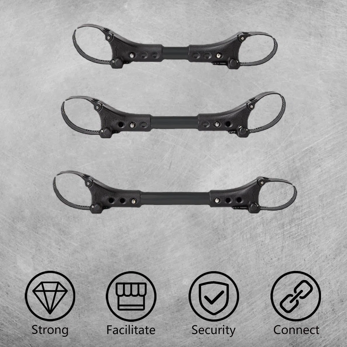 Conector para cochecitos, triplicados y cuadruplicados, Juntas de Cochecito para Carrito de bebé