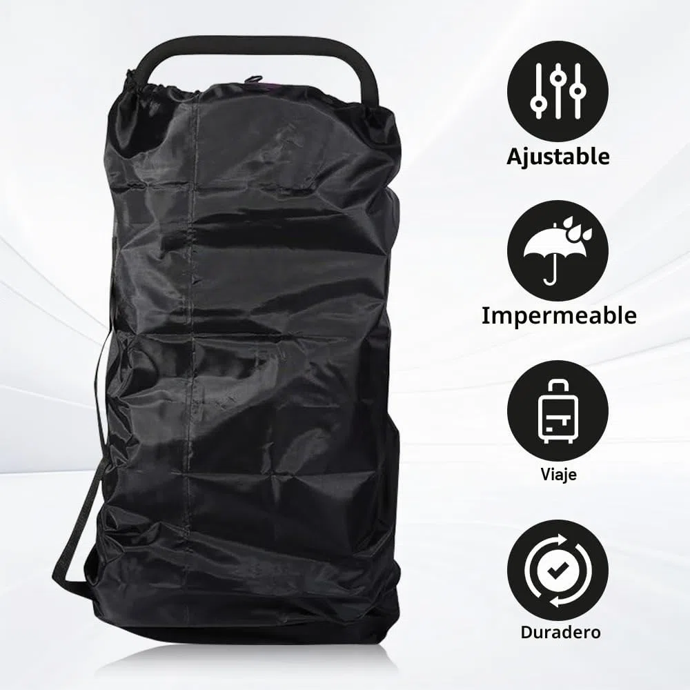 Mizikuu Bolsa de Viaje Universal para Coche, 114x39x33 cm - Bolsa de Transporte para Cochecitos y Sillas de Paseo - Ideal para Avión, Tren o Coche