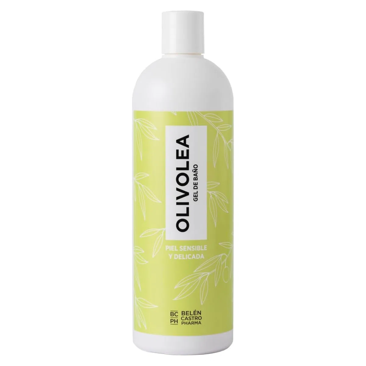 OLIVOLEA Gel de Baño Piel Sensible y Atópica - Hipoalergénico pH Neutro - Apto para Bebés y Recién Nacidos - Con Activos Naturales - 500 ml