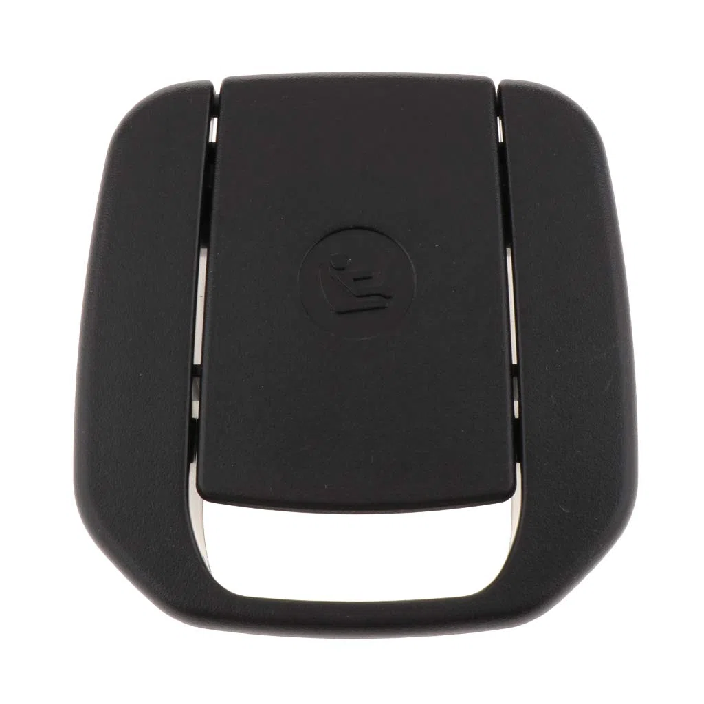 Cubiertas Isofix Reemplazo de Plástico Coches para Asiento Trasero de Niño - Negro