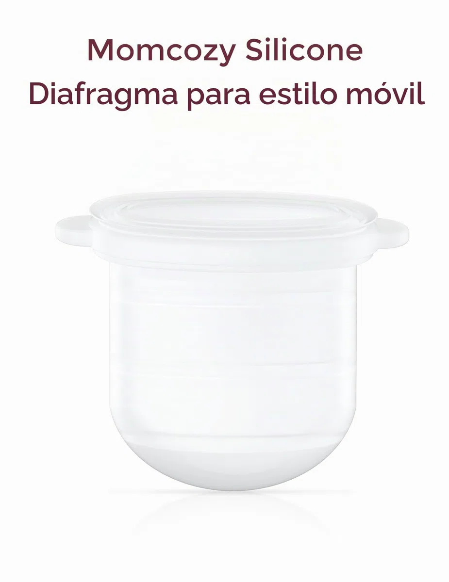 Momcozy Mobile Style | M6 Diafragma, Accesorios de Repuesto Originales para el Extractor de Leche Mobile Style | M6, 2 Piezas
