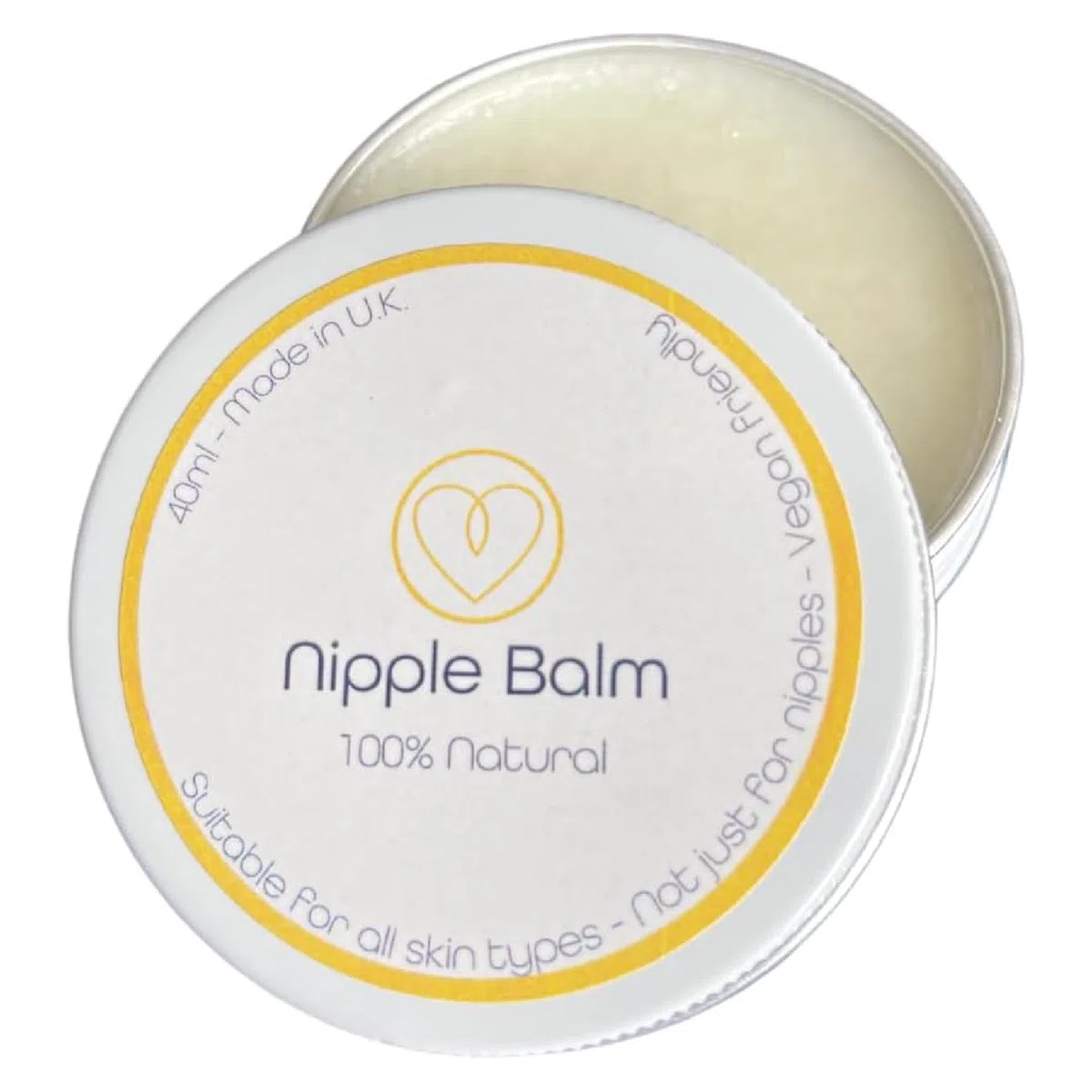 First Days Maternity - Bálsamo natural para pezones, calma y protege los pezones doloridos, apto para todo tipo de piel, apto para veganos, 40ml