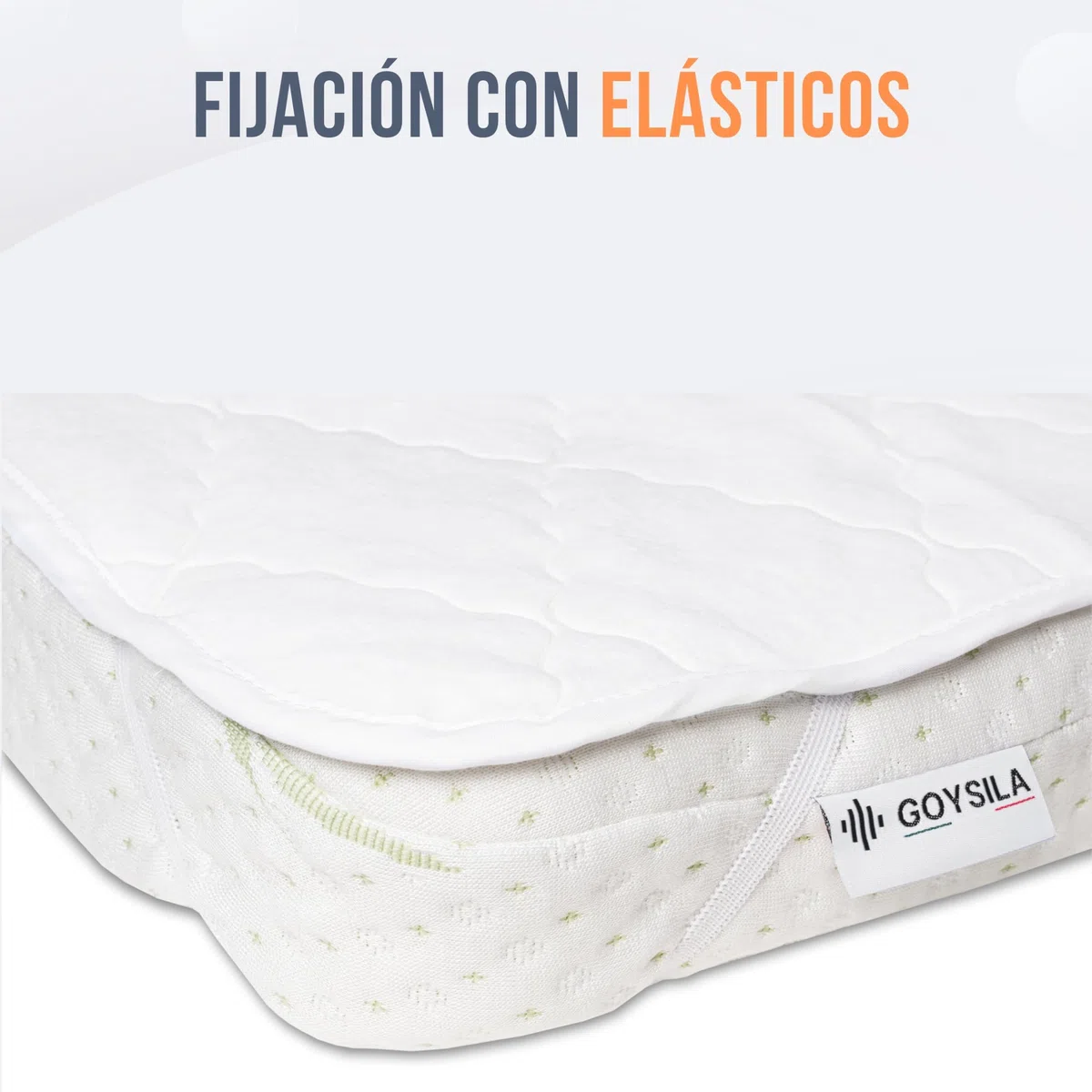 GOYSILA Protector Colchon Minicuna 50x80 Compatible con Chicco Next 2 Me Kinderkraft Uno Cubrecolchon Cuna Bebe Capazo Funda Protectora Absorbente Impermeable Transpirable Silenciosa Suave Lavable