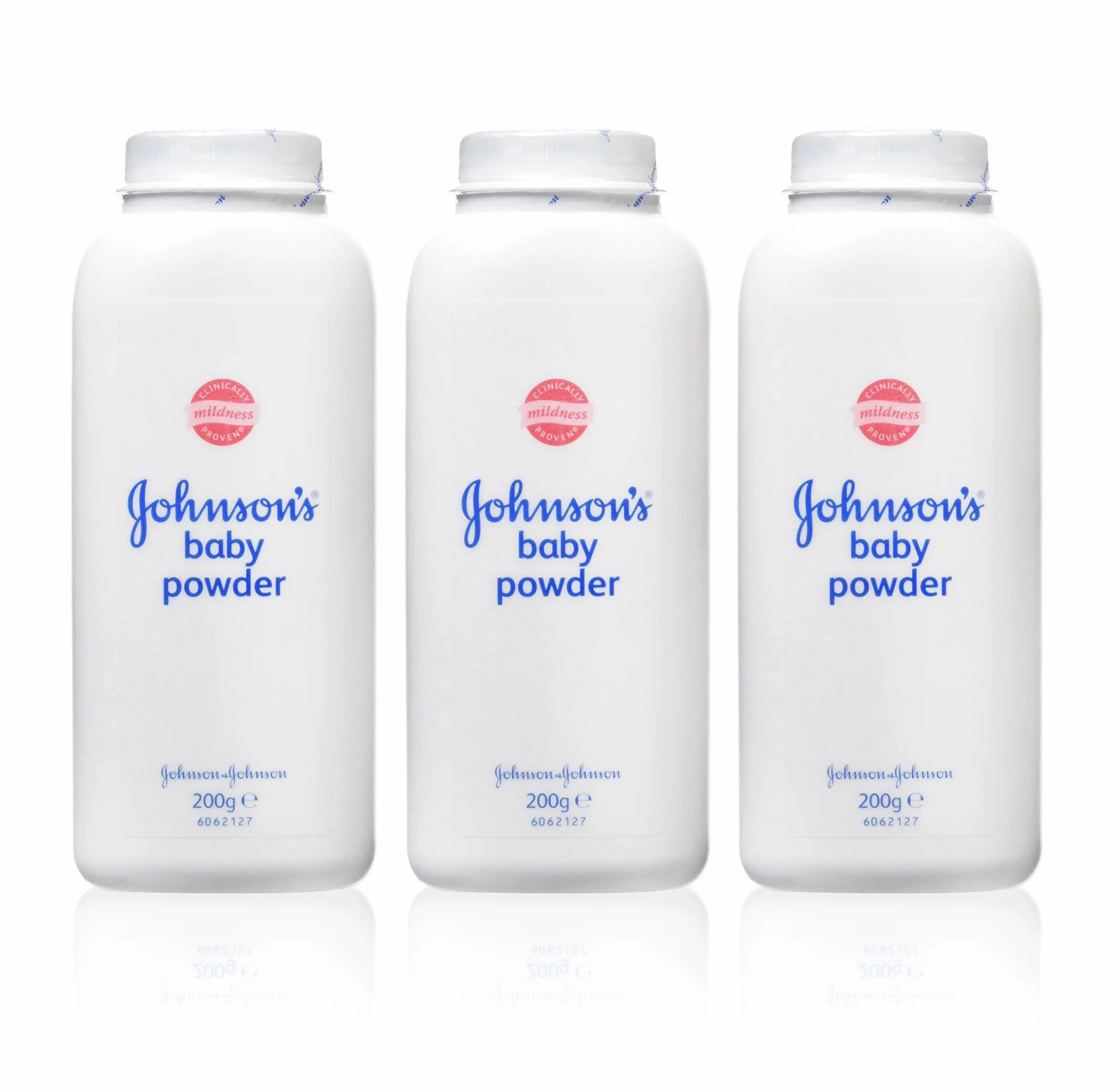 Johnson's ¬ Baby Powder - Polvo para bebé (200 g, 3 unidades)