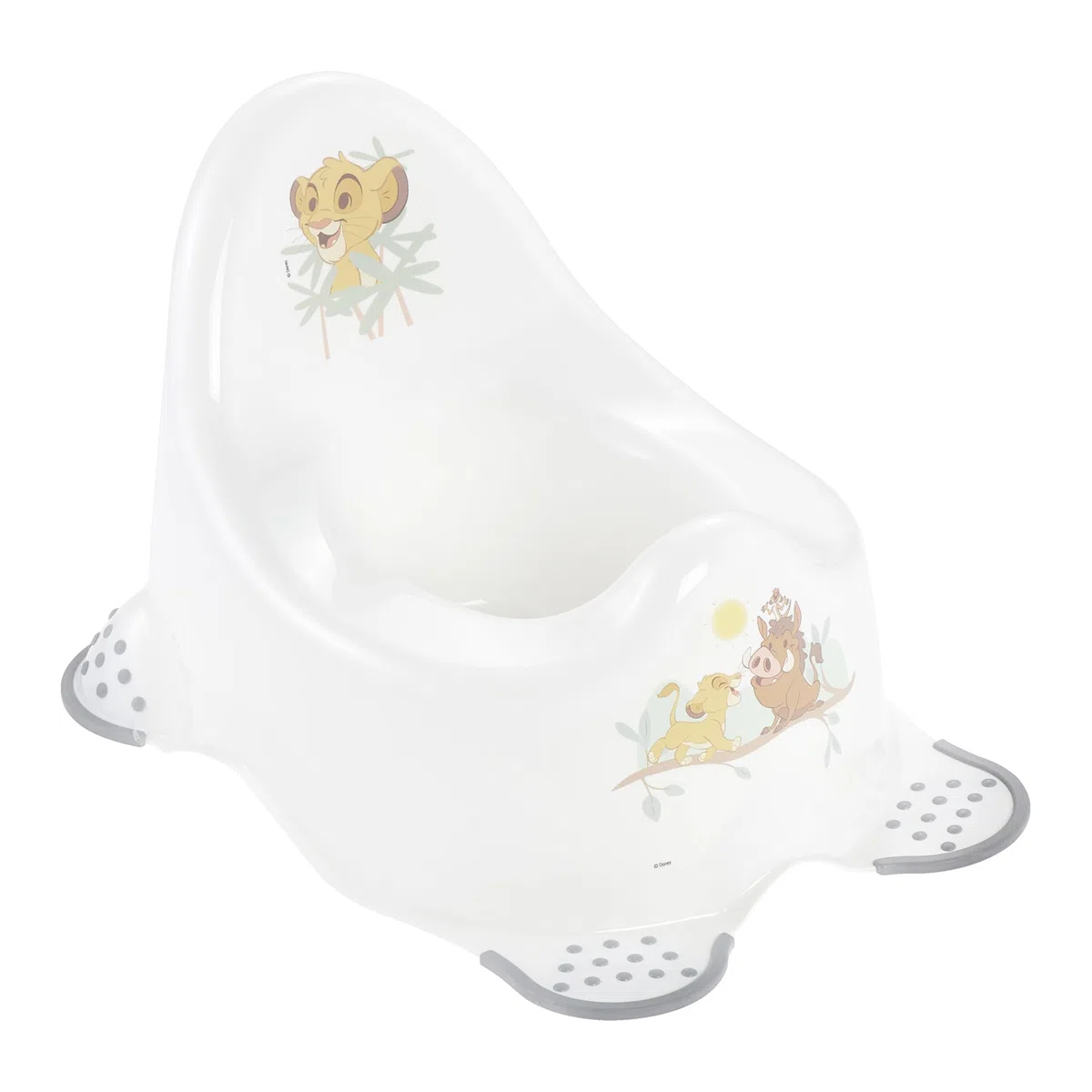 keeeper Adam Rey León Orinal infantil, De 18 meses a 3 años aproximadamente, Función antideslizante, El Rey León, Blanco