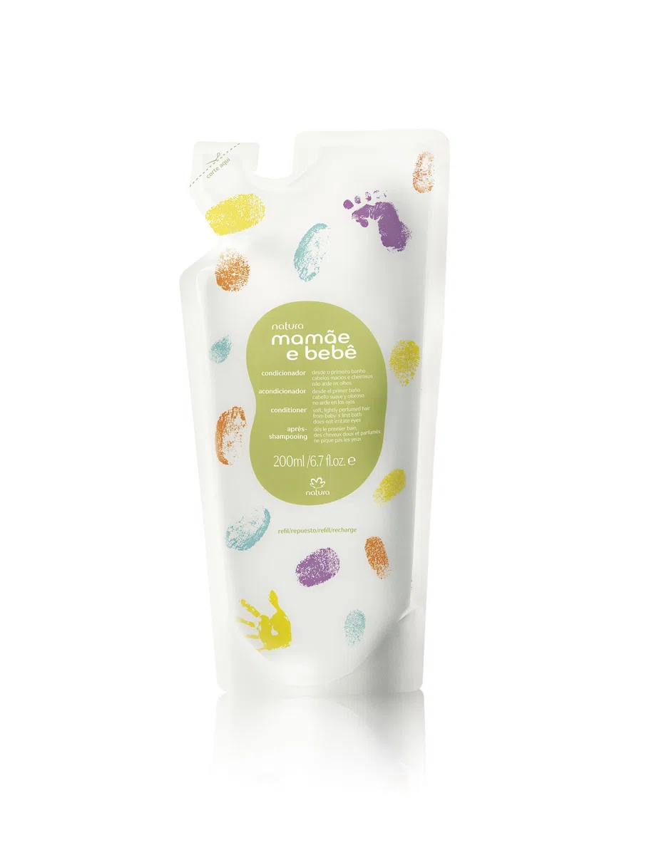 Natura - Linha Mamae e Bebe - Refil Condicionador 200 Ml - (Natura - Mom & Baby Collection - Conditioner Refill 6.76 Fl Oz)