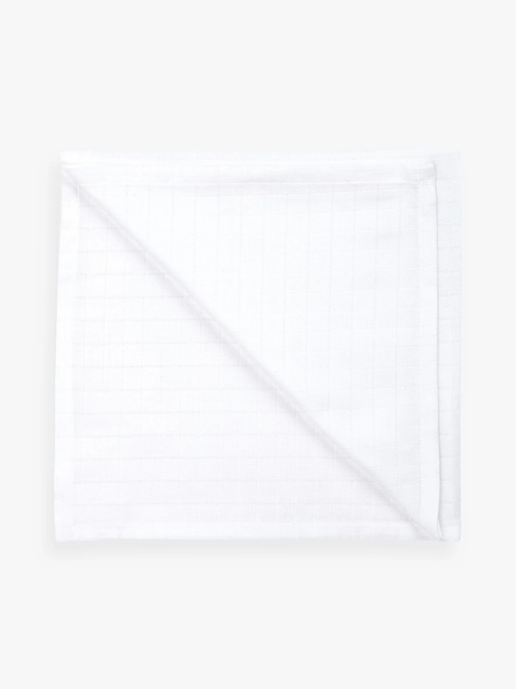 NEXT Bebé Pack de 4 paños de Muselina 100% algodón para bebé Blanco L