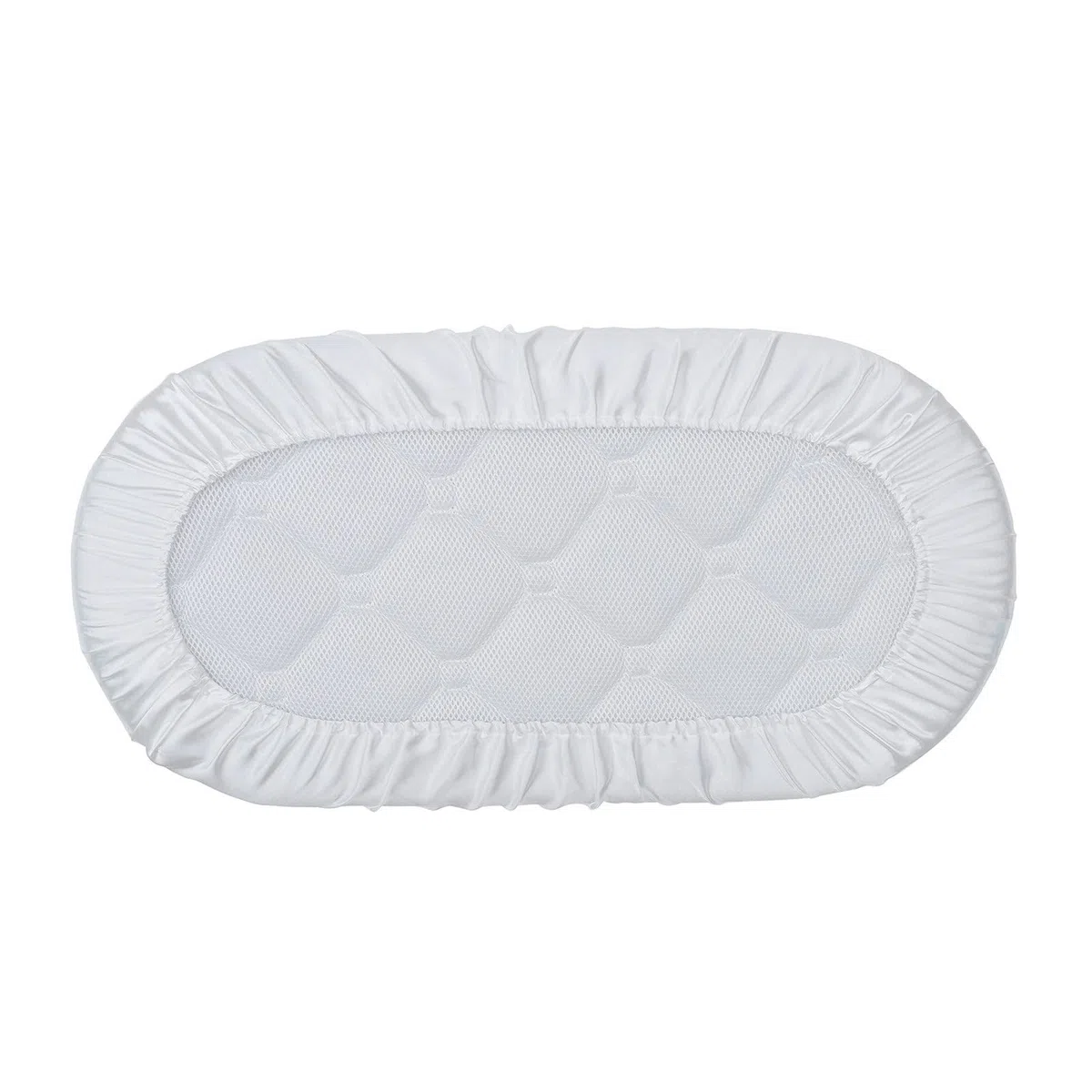 Moisés para recién nacidos, para cunas, para cochecito de bebé, cesta cambiadora, juego de cuidado para bebés recién nacidos (blanco, talla única)