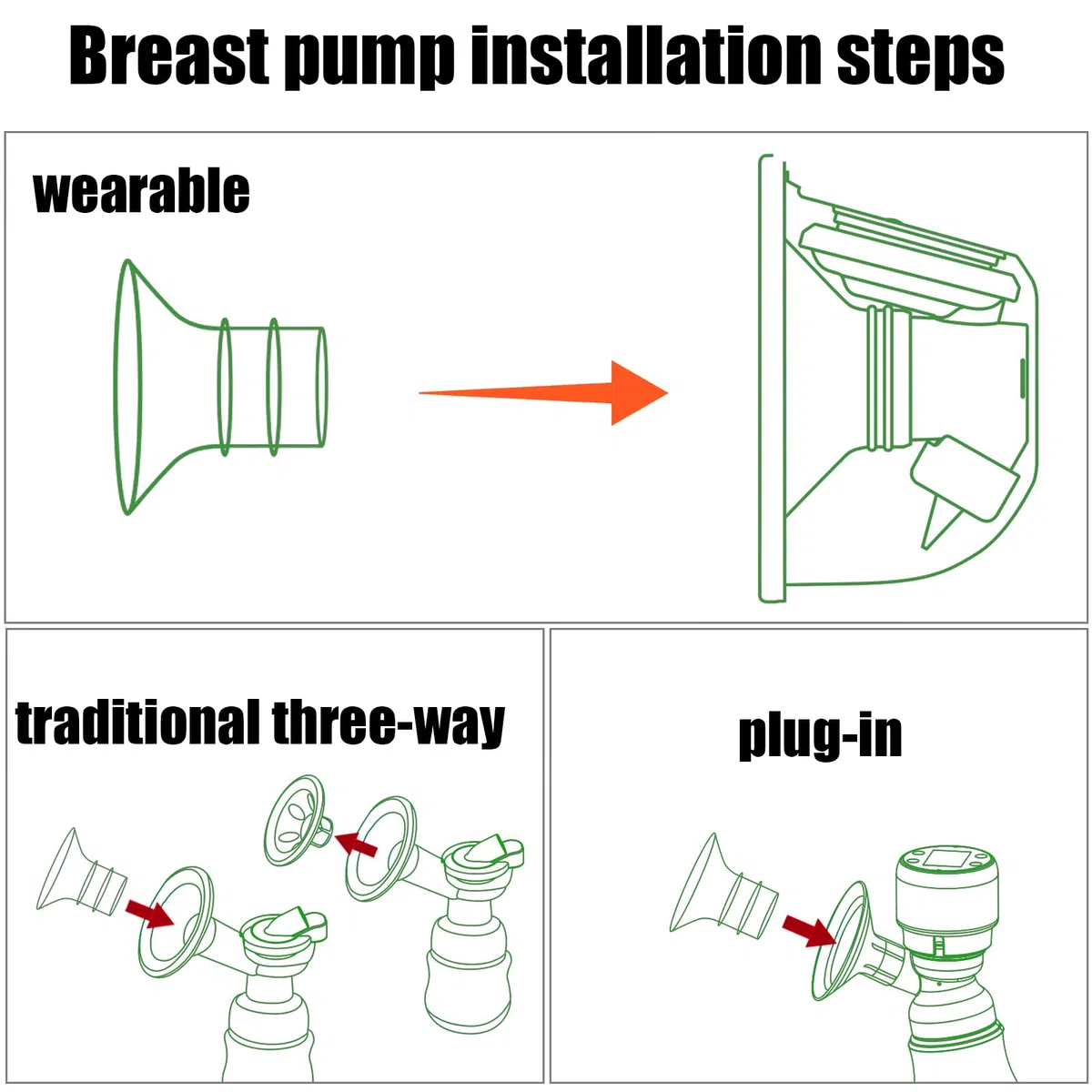 2 Uds Insertos de Brida, 17mm Inserto de Brida de Silicona para Extractor de Leche Compatible con Medela/Spectra/TSRETE/Momcozy S9/S12/S9Pro/S12Pro