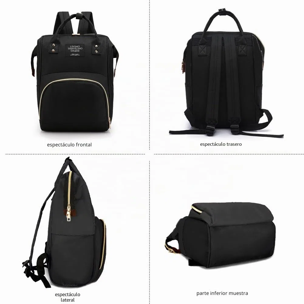 Mochila Bebe Maternidad, Cochecito para Pañalera y Bolsa Pañales, Porta Bolso de Mum Paseo Silla Walking, Carro Mochilas Bebes Pañaleras