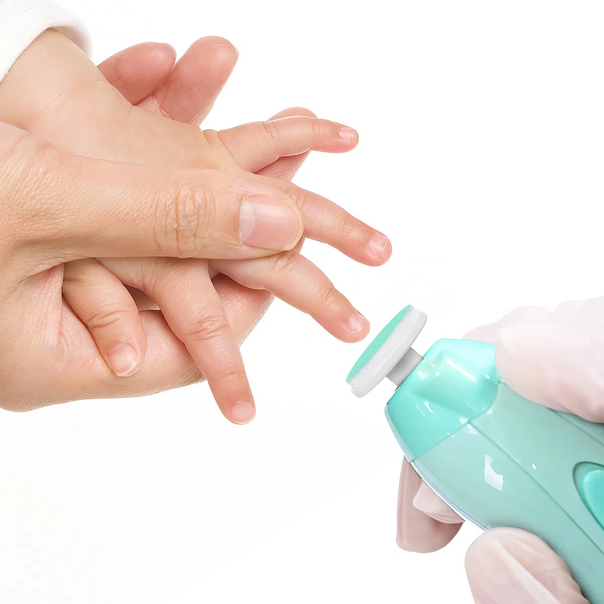 Angoily Almohadillas para limas de uñas para bebé, unidades, almohadillas de repuesto para cortaúñas de bebé, cabezales de lijado de uñas eléctricos estándar para niños, cortaúñas para recién