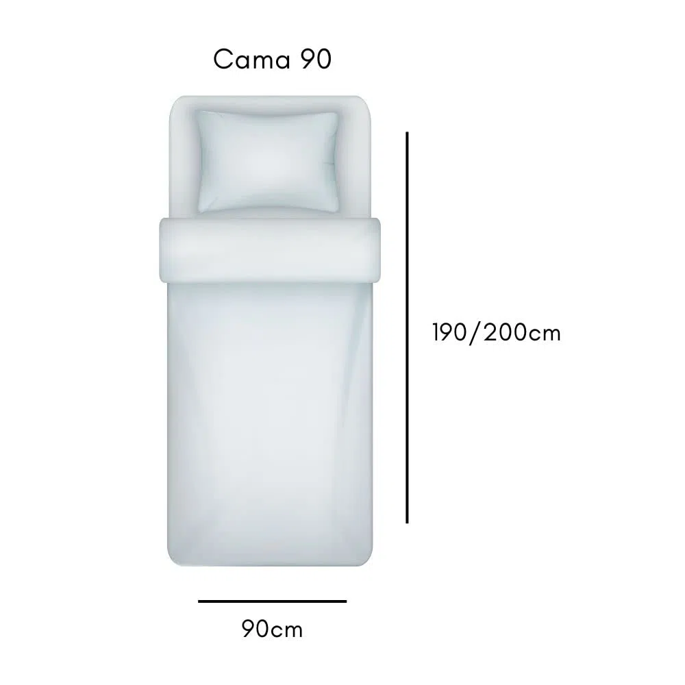 HM'S HOME'SECRET Juego de sábanas Infantiles Verano de Microfibra Transpirable Mod. Unicornio (Cama de 90 cm (90_x_190/200 cm))
