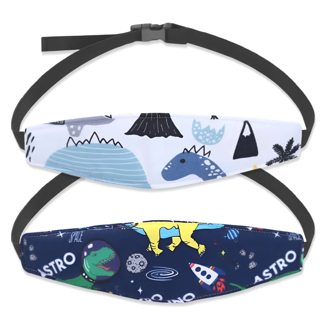 sujeta cabezas coche para niños, Diadema Accesorio para Asiento de Niño, soporte cabeza niño coche, Proporciona Seguridad a los Niños, 2 Piezas.