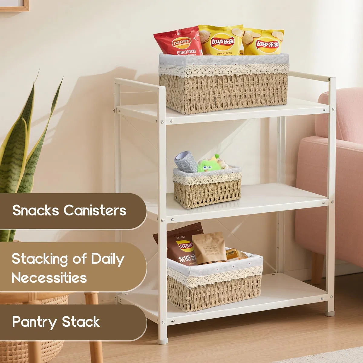 Cesta de almacenamiento, cesta de juguetes para almacenamiento, baño, cestita trenzada, cambiador, organizador, cestitas para habitación infantil, cajas, cesta, cesta pequeña, juego de 3 de material