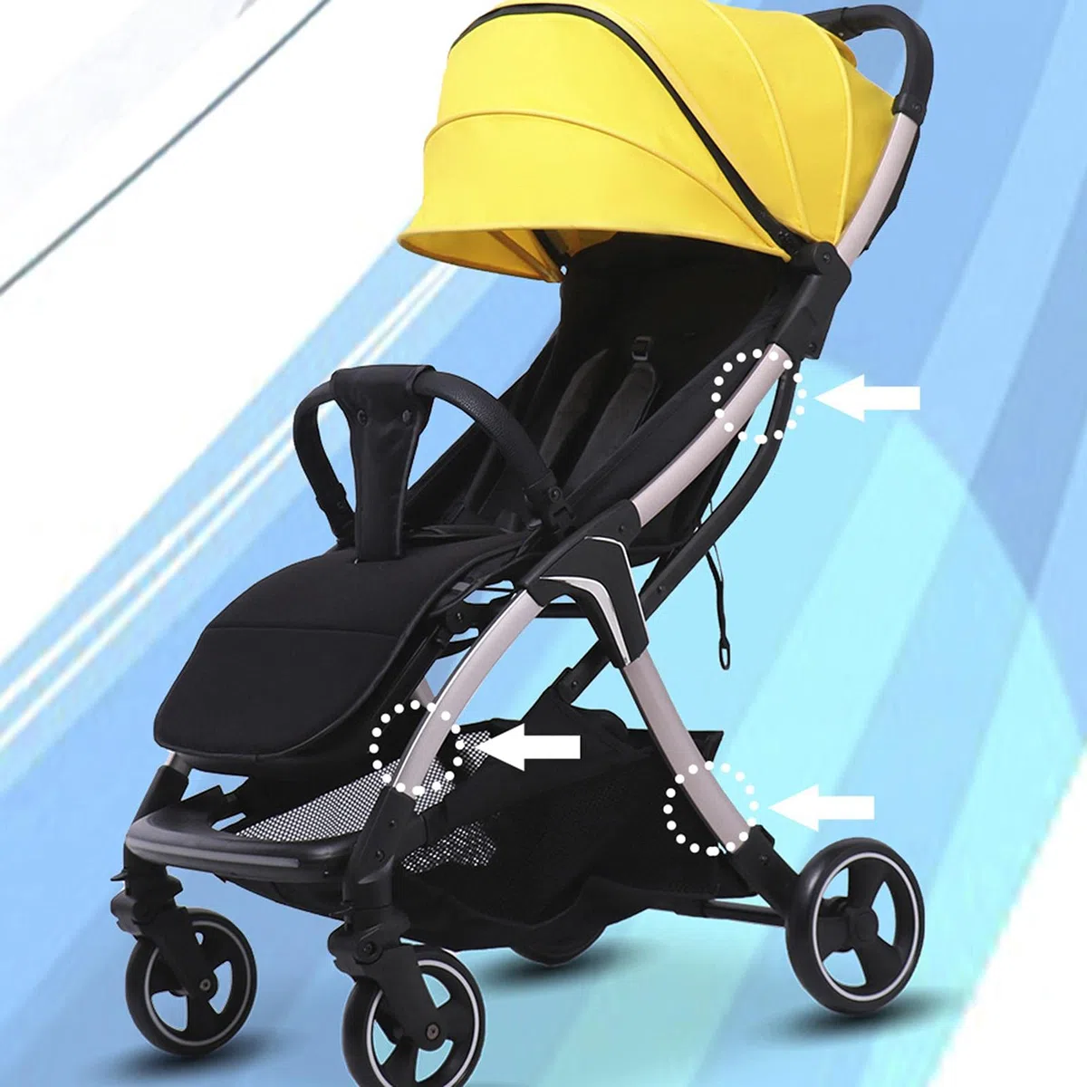 Conector para cochecitos, triplicados y cuadruplicados, Juntas de Cochecito para Carrito de bebé
