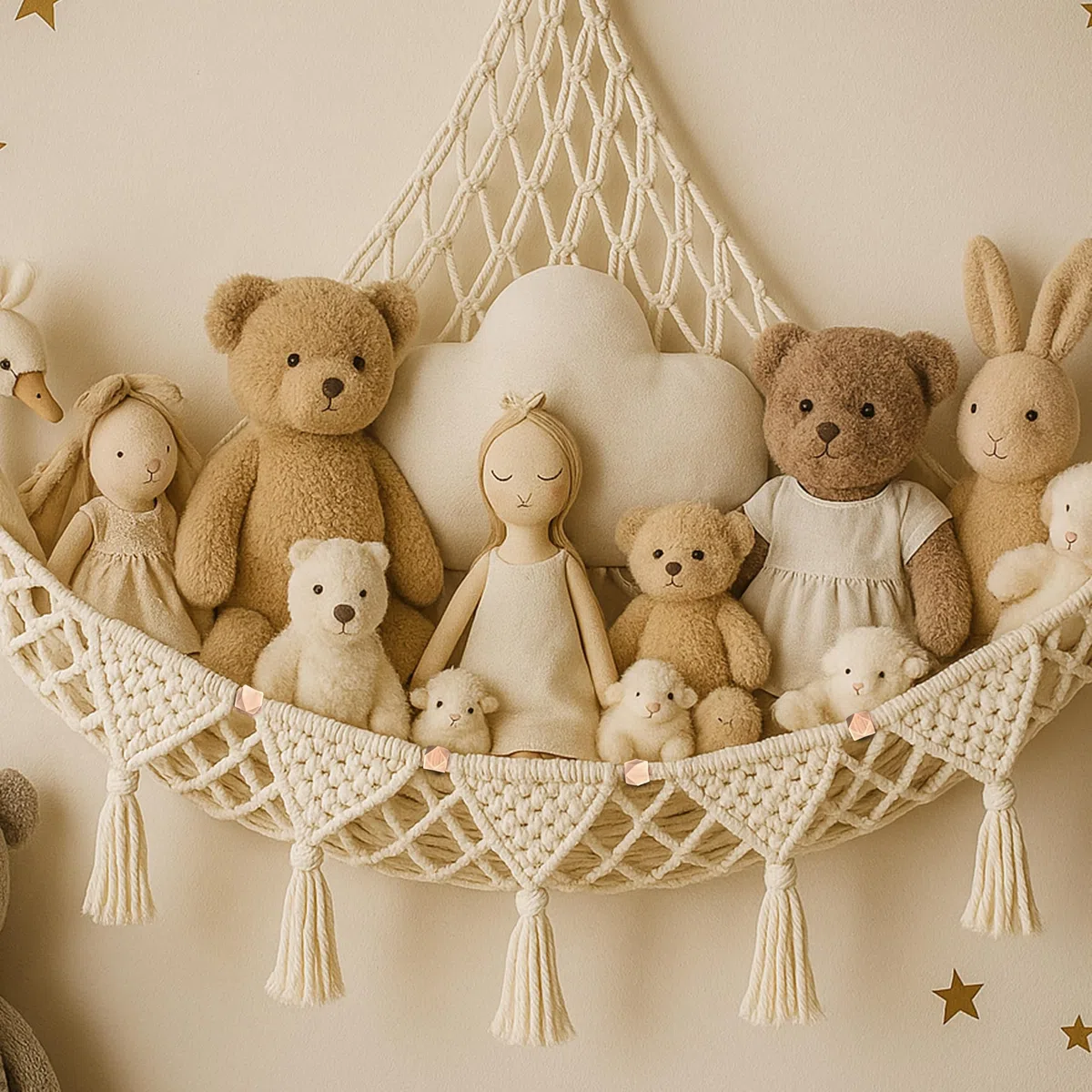 Kuscheltier,organizador peluches，organizador juguetes infantil，de juguetes infantil