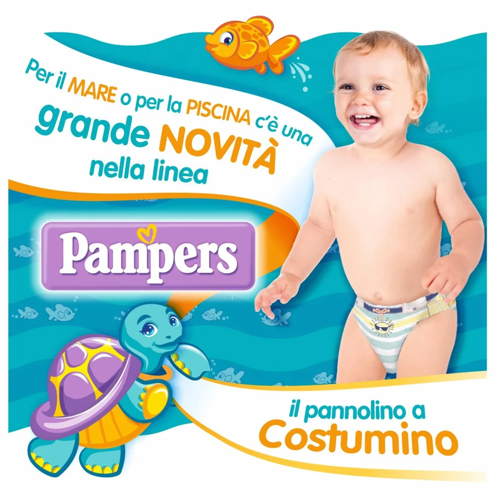 Pampers Il Costumino, Talla 3 (6-11 kg), 12 pañales