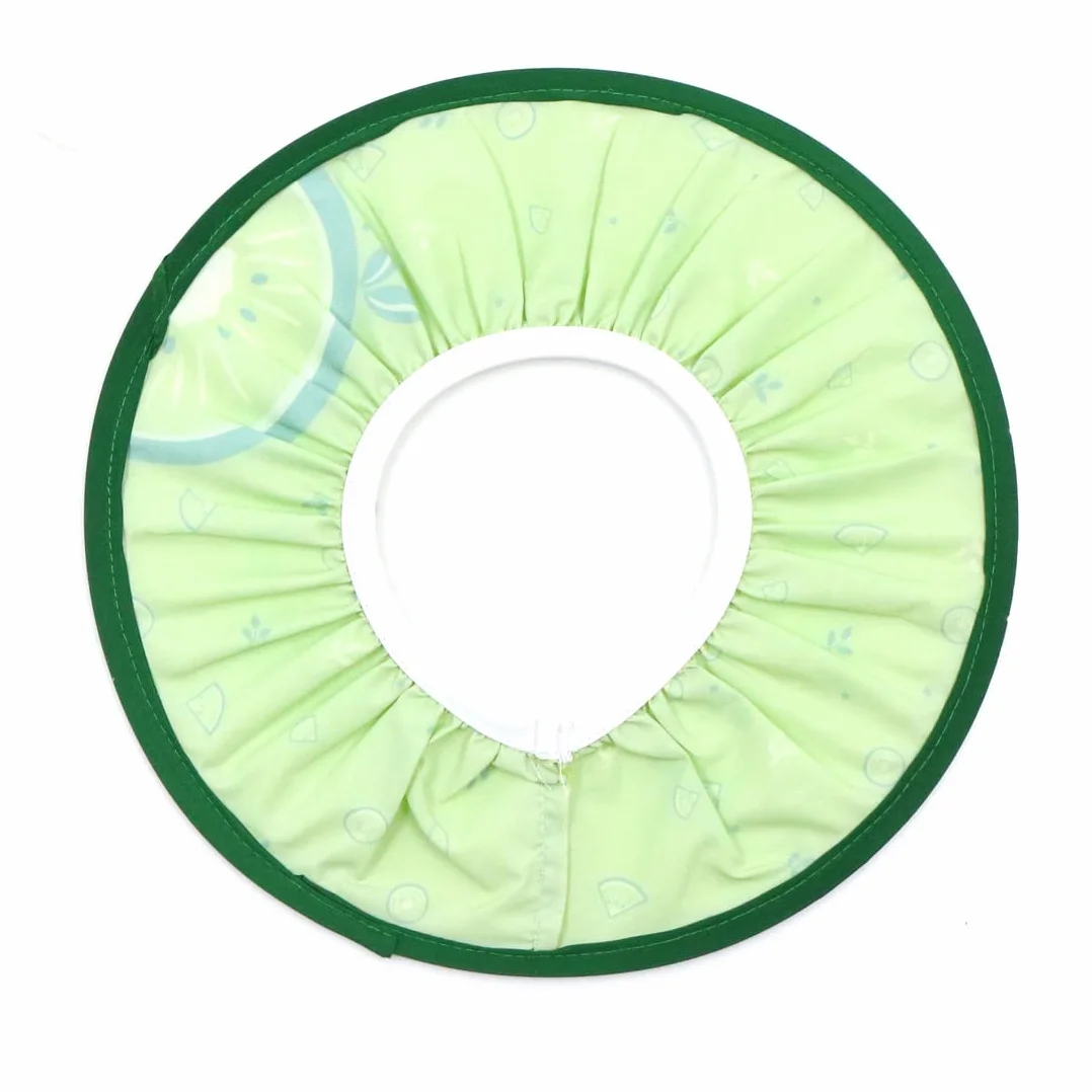 Gorro De Ducha Bebé NiñOs BañO - Para Visera Ajustable Gorra Impermeable Protector Champú Suave DiáMetro Interior 10 Cm Exterior Protector E Evitar Que Agua Fluya Hacia Los Ojos Y La Cara 30 Verde