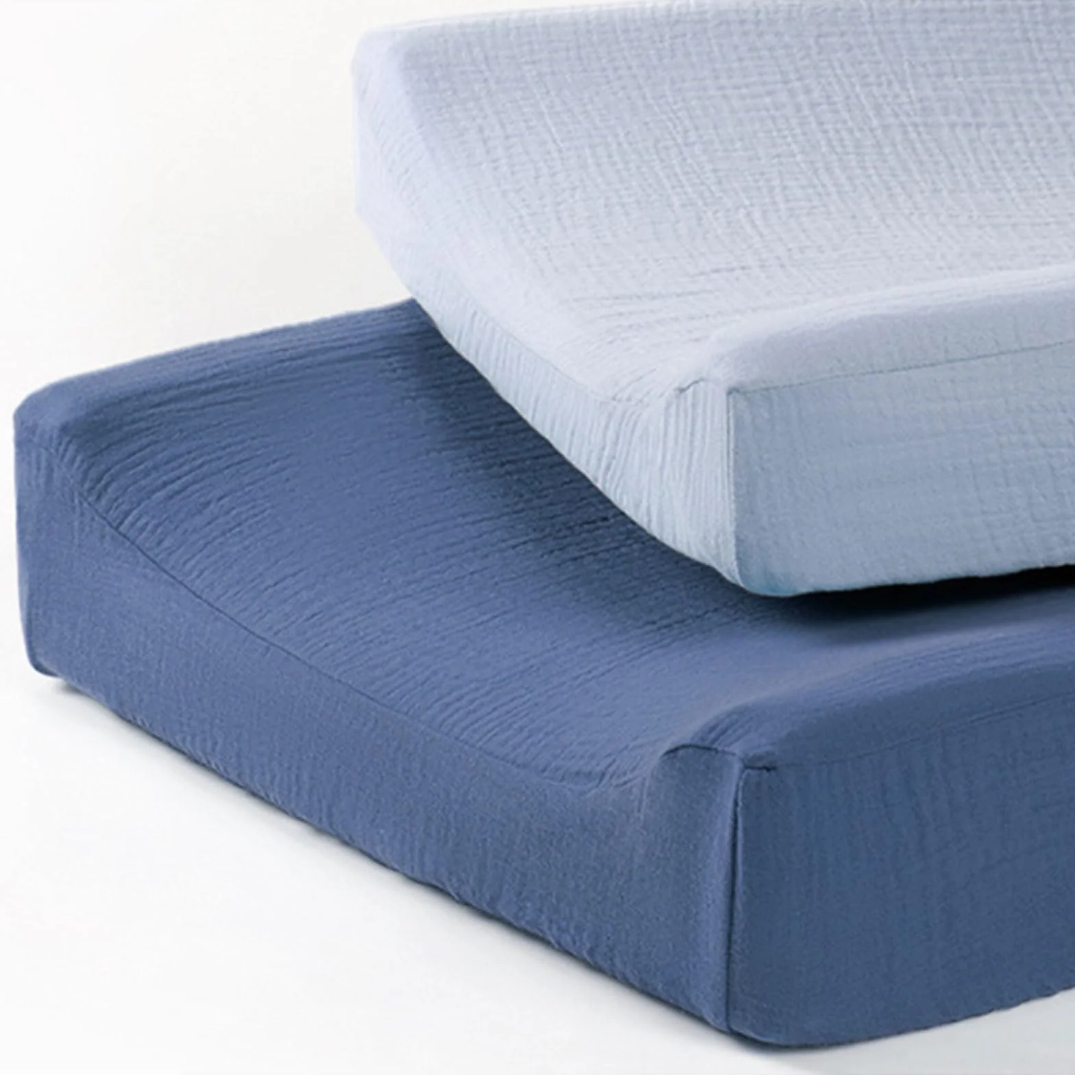 Paquete de 2 fundas protectoras suaves y cómodas para cambiador de pañales para bebé