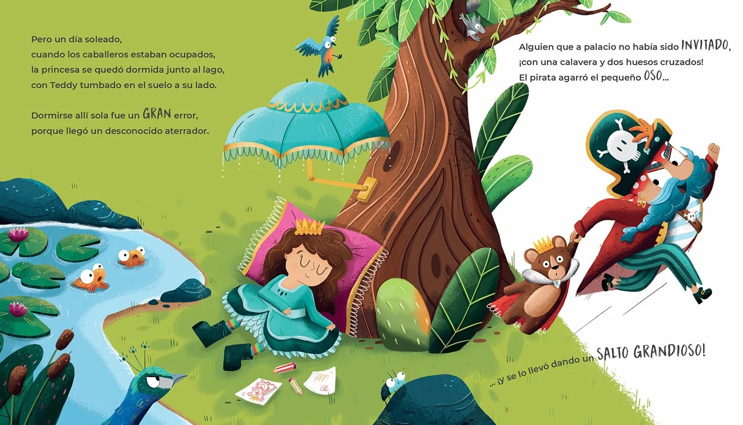 Cuidado con la princesa pirata: Libro emocionante de aventuras, 3-6 años, letra de imprenta; contar a partir de 3 años, leer a partir de 6; texto rimado, divertido (SIN COLECCION)