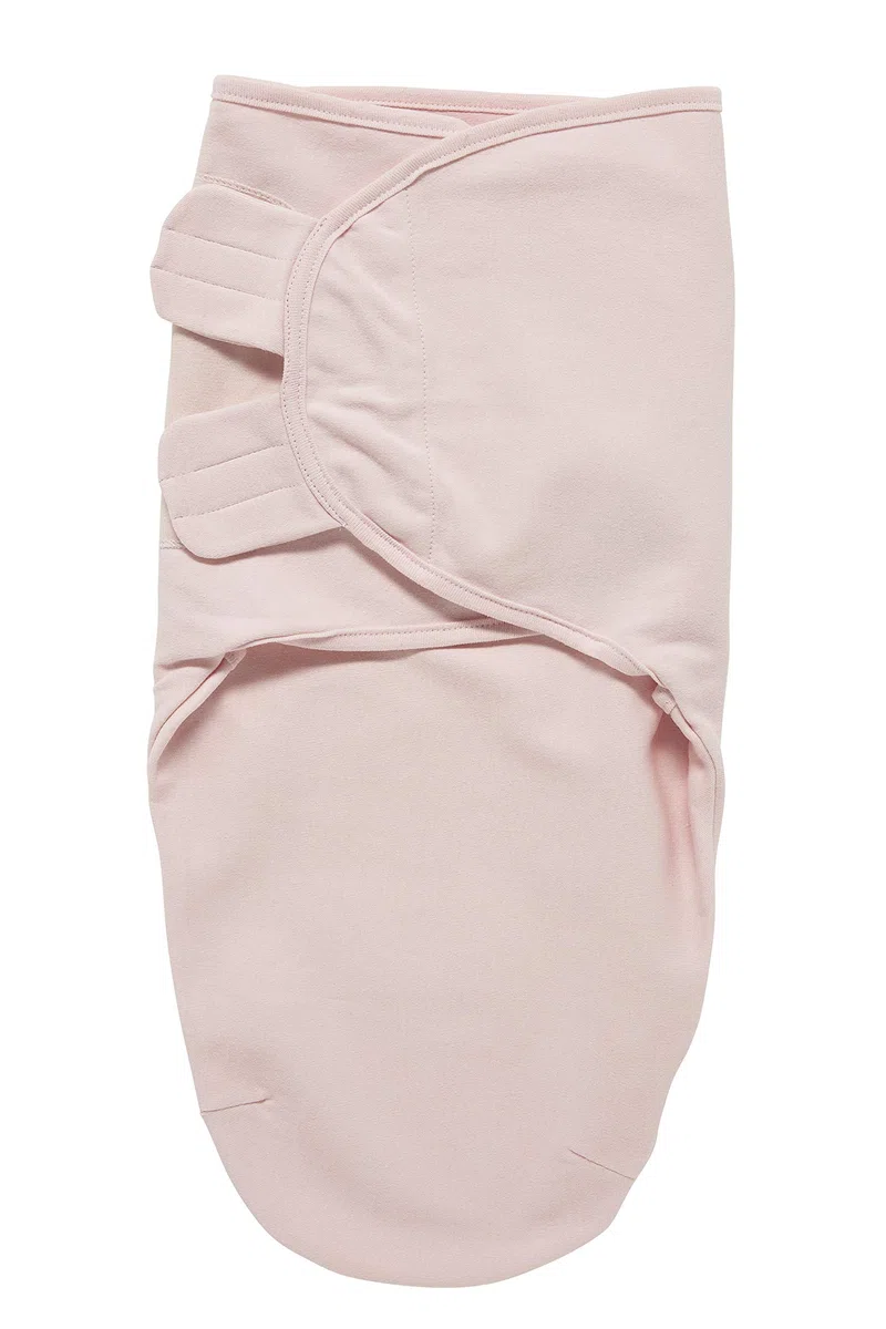 Saco Meyco Baby Uni, equipo inicial para recién nacidos (saco para bebés de 0 a 3 meses, suave para dormir, 100% algodón, transpirable, ayuda para dormir), rosa claro