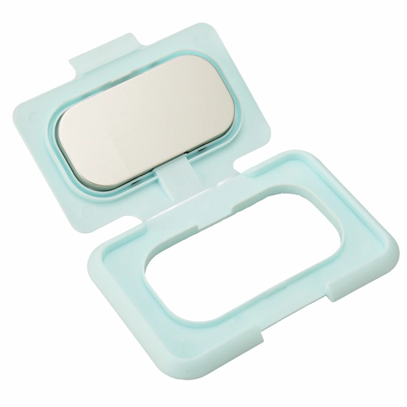 Calentador de Toallitas para Bebés, Calentador de Toallitas para Bebés, Portátil, Calentamiento Uniforme, Temperatura Constante, Toallita USB Ultrafina, Dispensador Cálido, Azul