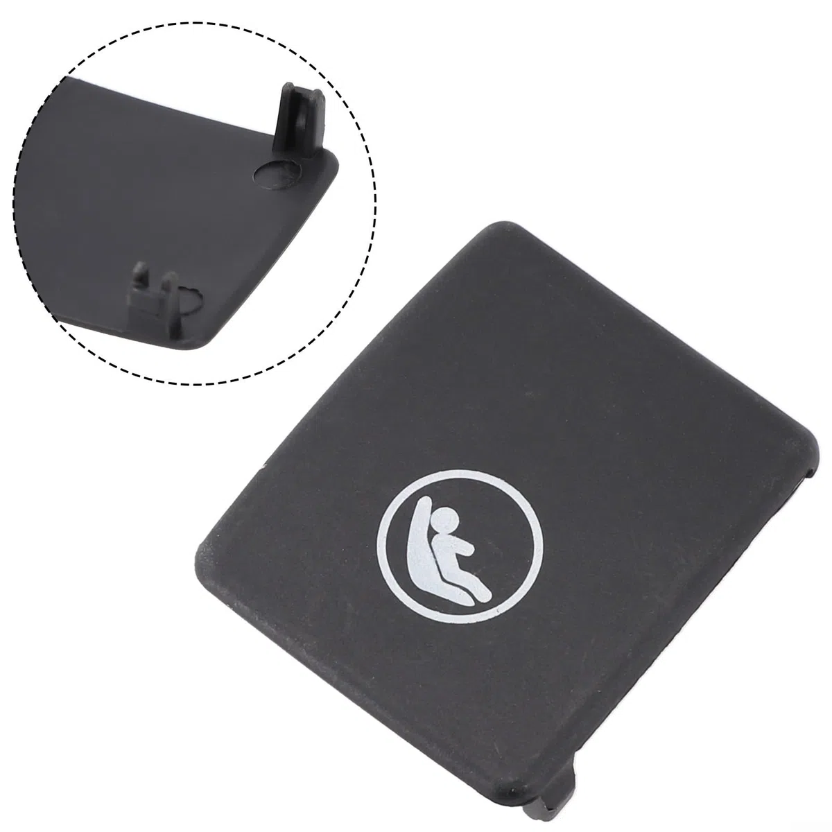 Elegante y funcional asiento infantil Isofix Mount Cover diseñado específicamente para vehículos Volvo seleccionados