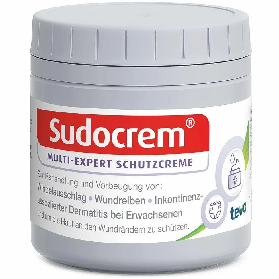 Compatible con Sudocrem Pomada del Pañal Regeneradora, Protege y Regenera la Piel Sensibilizada, Especial Rozaduras, 125 gramos