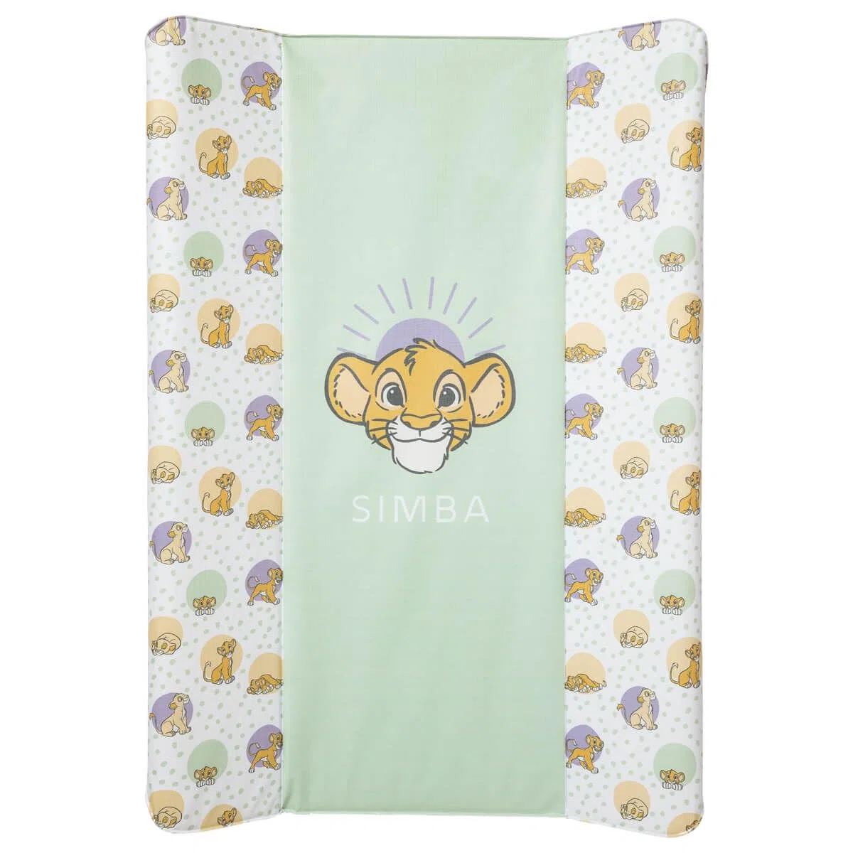 BABYCALIN – Colchón de cambio estándar premio Rey León acogedor – 50 x 70 cm