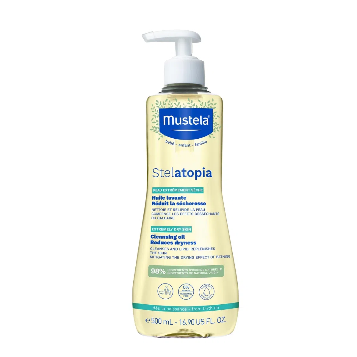 Mustela Stelatopia Aceite De Baño 500ml