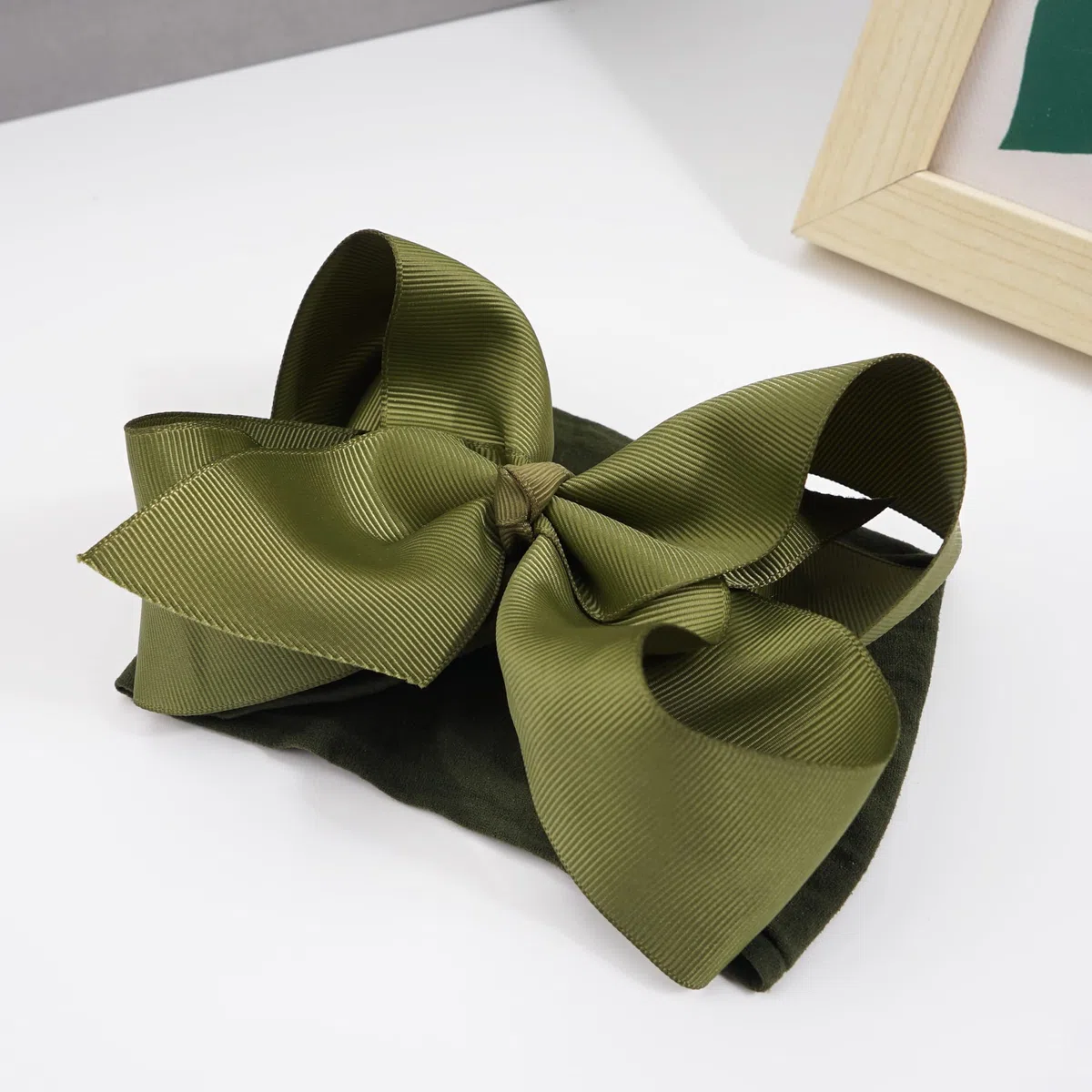 JOYOYO 12 diademas para bebé con lazos para el pelo de bebé, diademas anchas para niños pequeños con bonitos lazos grandes de 6 pulgadas