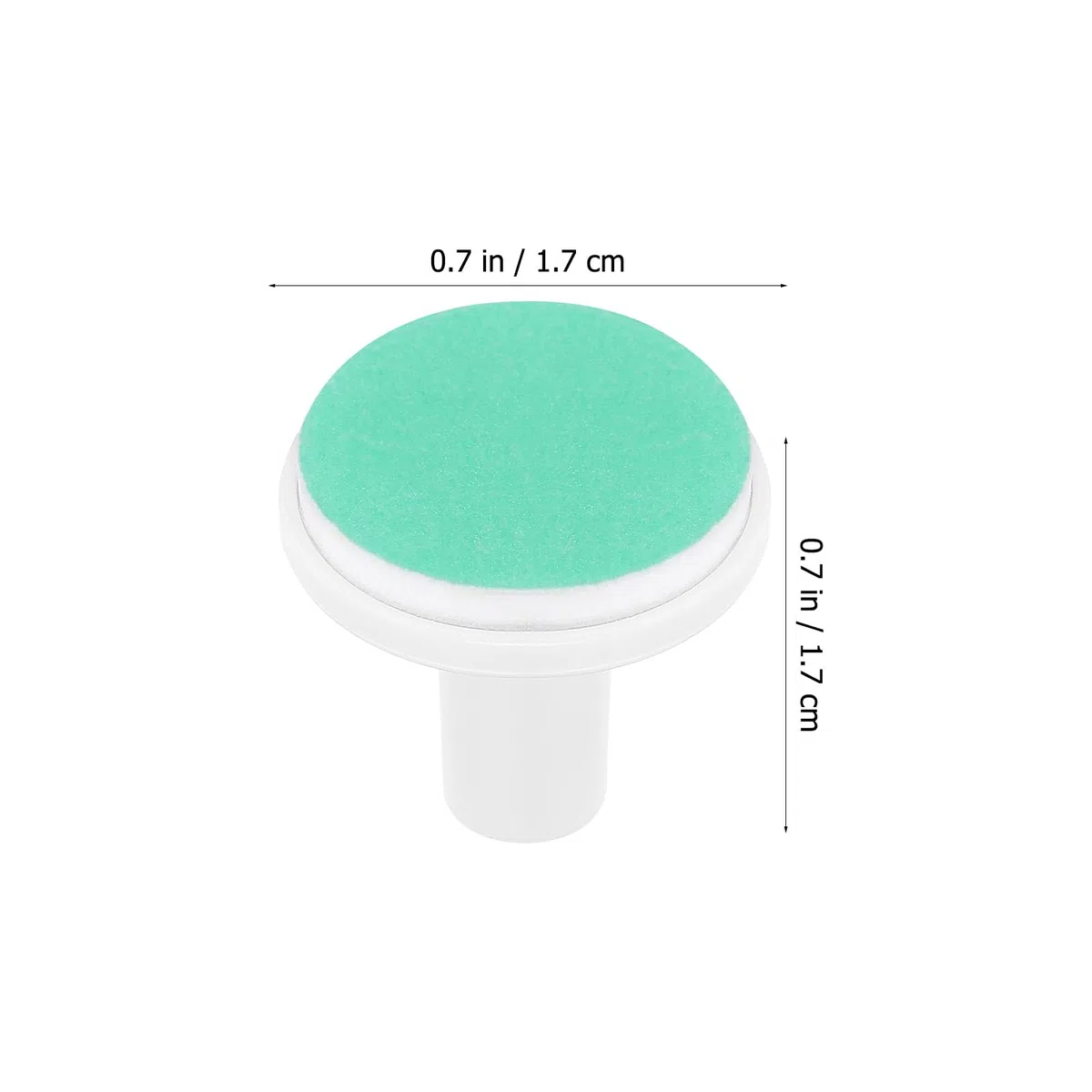 Angoily Almohadillas para limas de uñas para bebé, unidades, almohadillas de repuesto para cortaúñas de bebé, cabezales de lijado de uñas eléctricos estándar para niños, cortaúñas para recién