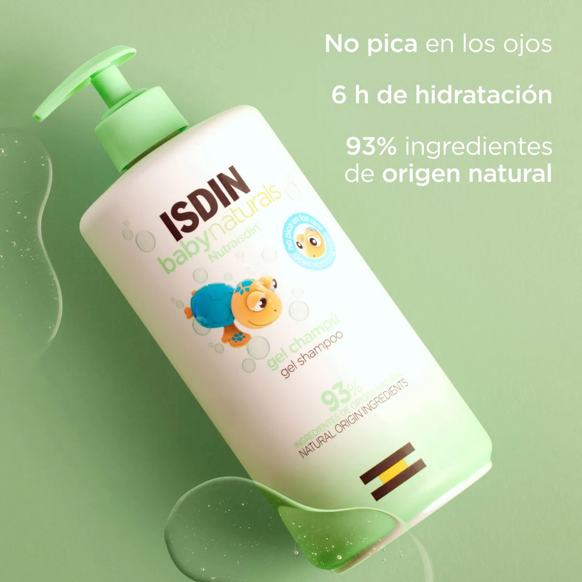 NutraISDIN Baby Naturals Gel Champú para Bebé