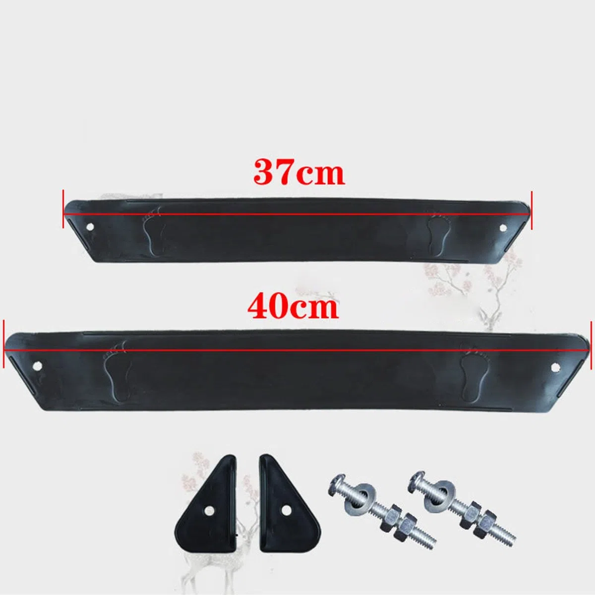 predolo Reposapiés de Cochecito, Estribo de Extensión de Cochecito Ajustable, Reposapiés de Cochecito, Accesorios de Cochecito de Apoyo para Los Pies para Coc, Los 40CM