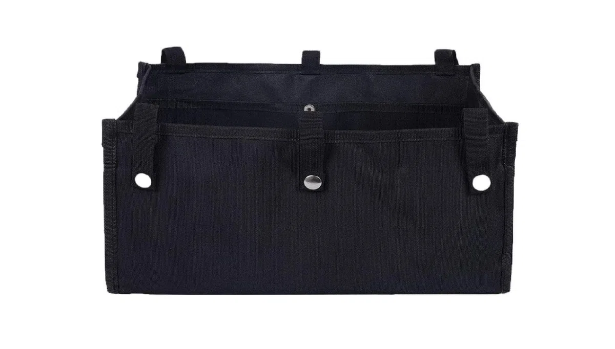 Bolsas para andador XINFULLWOL, bolsa de almacenamiento para andador debajo del asiento, accesorios para andador plegable, bolsas de accesorios para personas mayores, cesta médica de reemplazo debajo