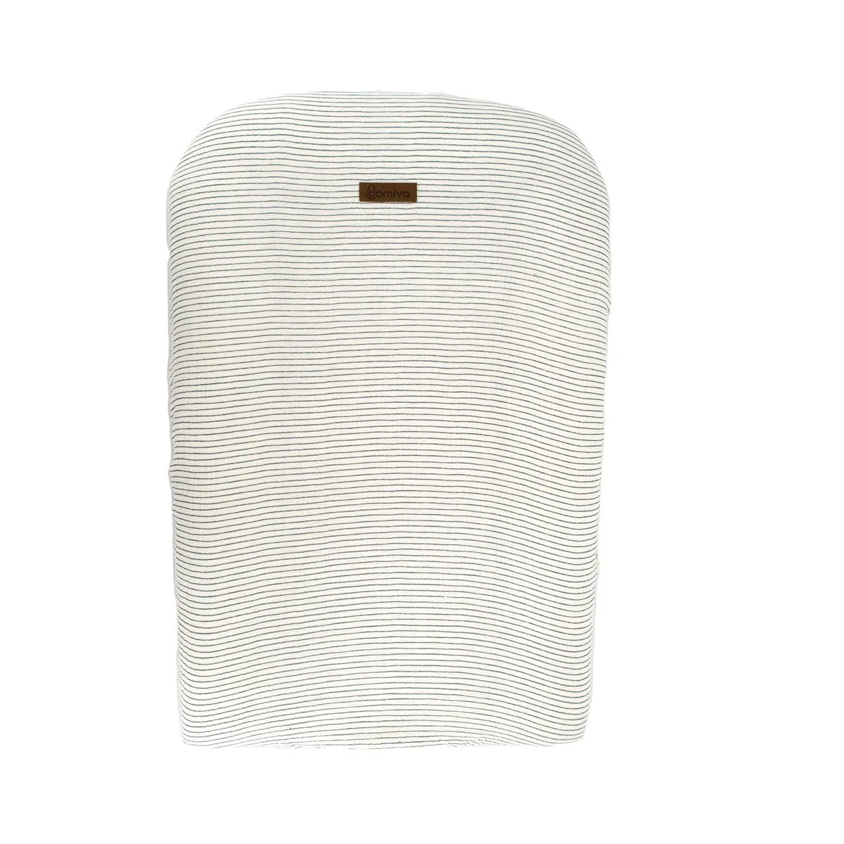 Domiva – Funda para cambiar pañales, 50 x 75 cm, rayas de gas de algodón