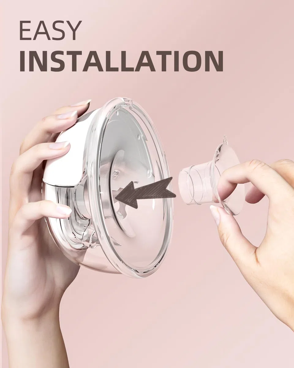 4 pieces brida de 19mm, brida de silicona ultrasuave, ajuste cómodo y diseño a prueba de fugas. Compatible con extractor de leche eléctrico KISSBOBO K5/K6 – Piezas de silicona para mayor confort