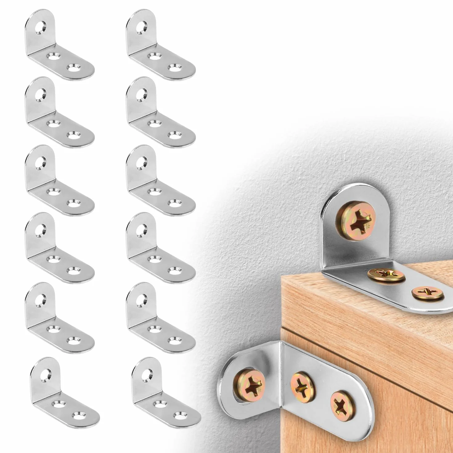 4 Juegos Anclajes Muebles Pared, Acero Inoxidable Premium Duraderos Antivuelco Anclajes Muebles Pared Correas Prácticas para Terremotos para Seguridad Bebés