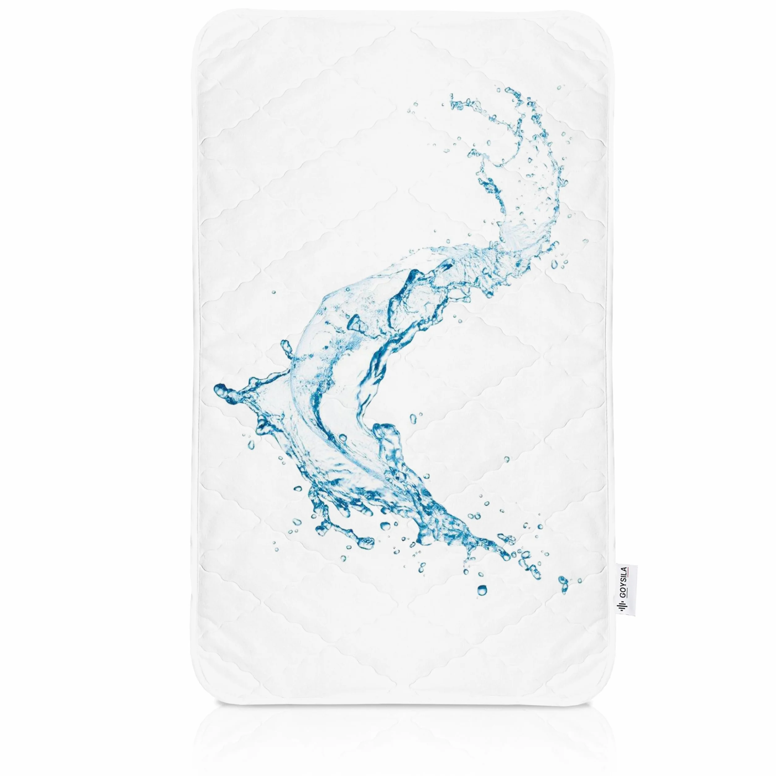 GOYSILA Protector Colchon Minicuna 50x80 Compatible con Chicco Next 2 Me Kinderkraft Uno Cubrecolchon Cuna Bebe Capazo Funda Protectora Absorbente Impermeable Transpirable Silenciosa Suave Lavable