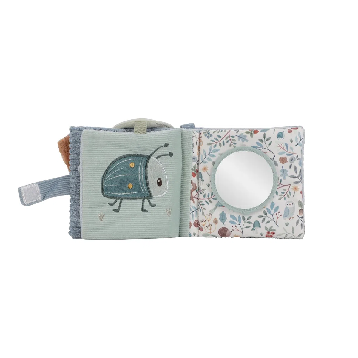Little Dutch 8919 Forest Friends - Libro de visitas de tela, color azul