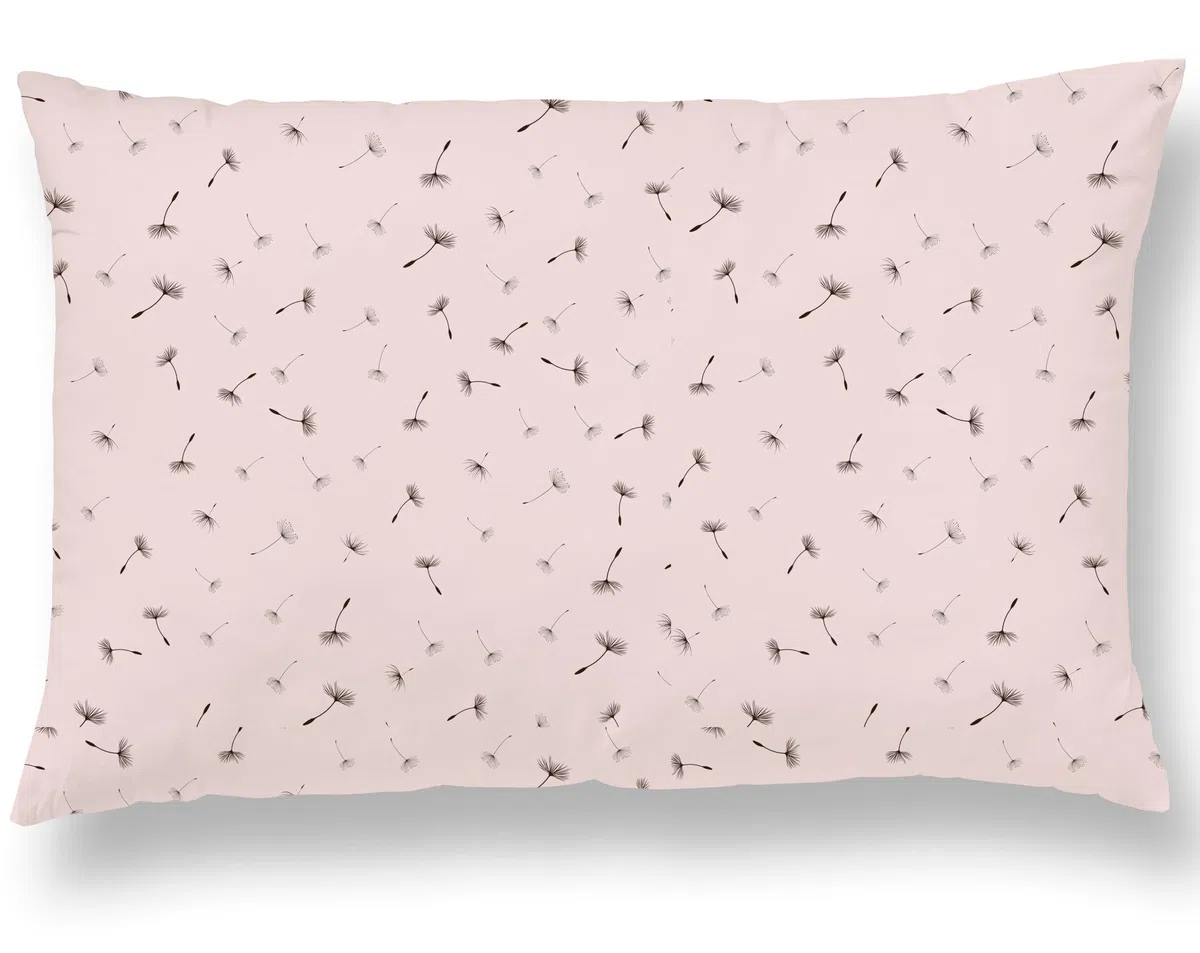 Almohada Infantil con Funda De Almohada Estampada 33x45 Cm De Algodón Oeko-Tex - Cojín Cuna Bebe Y Niños- Cojin Pequeño para Bebés para Siestas En La Guardería, Escuela Y Viajes - 1 Año 2 Años