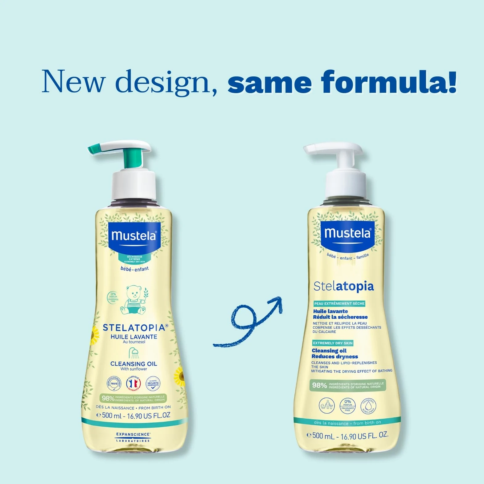 Mustela Stelatopia Aceite De Baño 500ml