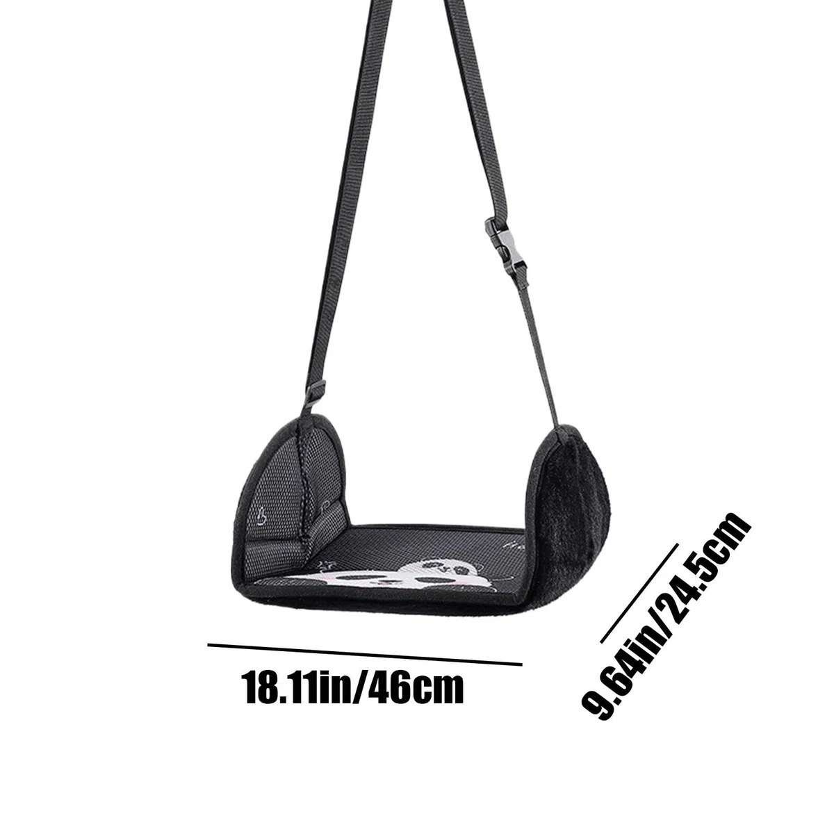 Hamaca Para Pies De Coche, Reposapiés Para Viajes En Coche Para Niños Pequeños, Reposapiés Ajustable Para Colgar En Avión, Reposapiés Para Asiento De Coche De Avión, Bonita Hamaca Para Pies Para Viaje