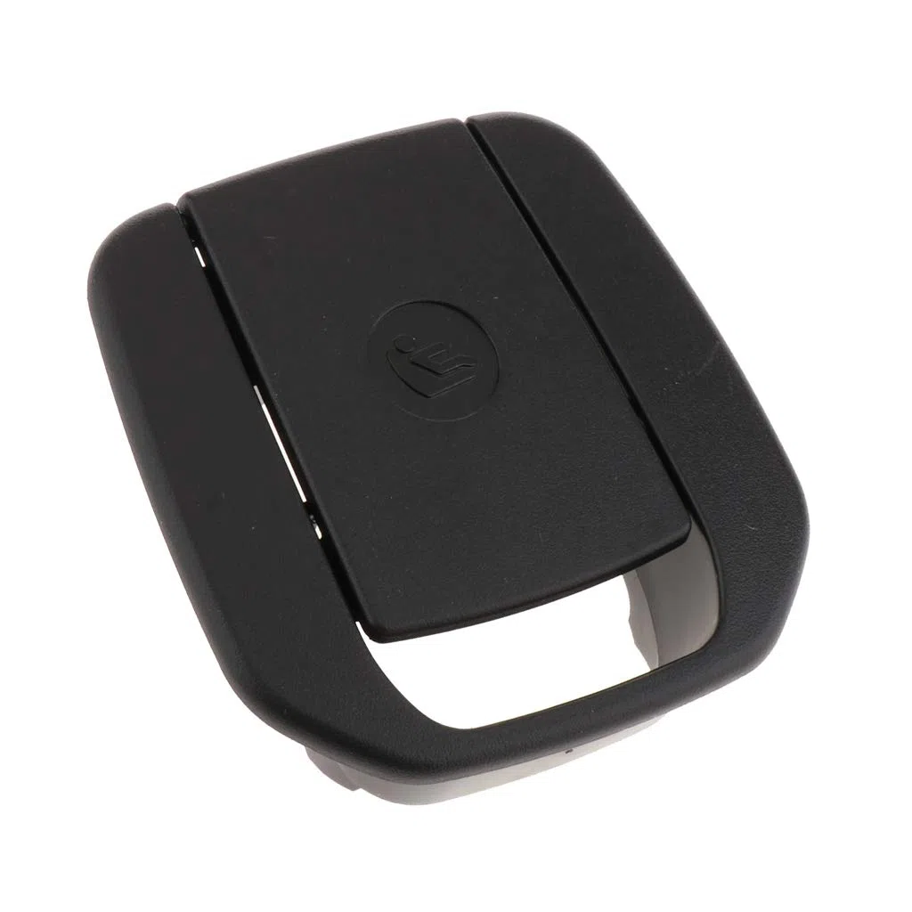 Cubiertas Isofix Reemplazo de Plástico Coches para Asiento Trasero de Niño - Negro