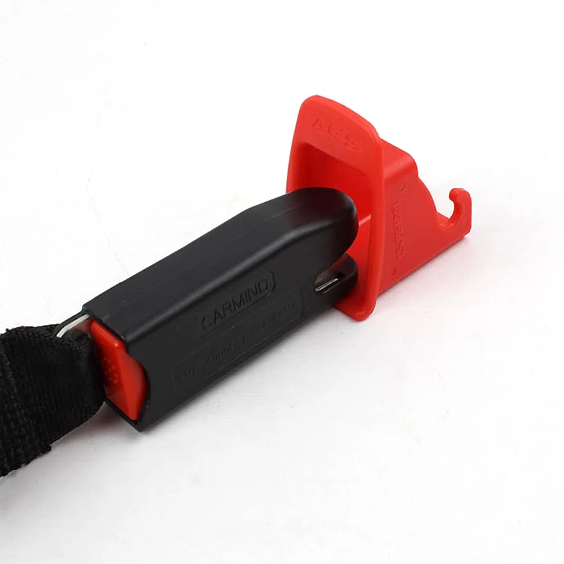 Amacoam Anclajes isofix, 4 Piezas ISOFIX Universal para Coche Adaptador isofix Sistemas de Fijación Unviersal para Asientos de Coche (Rojo)